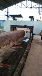 Quality Big Wood Log Bandsaw Saw Machines, Horizontal Band Sawmill for hardwood logs cutting wholesale