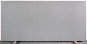 Quality Bench Top Decoration Grey Artificial Cararra Quartz Stone Sheet Easy Clean wholesale