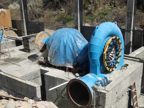 Brushless Silicone Excitation water turbine 200kw-20mw Power Output Customized