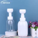 Cosmetic Bottle 300/500ml Foam Bottle Soap Dispenser With Flower Shape Pump