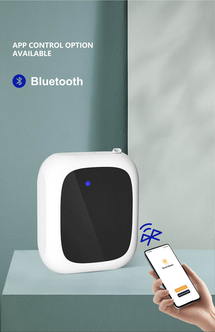 HOMEFISH 150ML Battery Operated Scent Diffuser Wall Mounted For Barber Shop