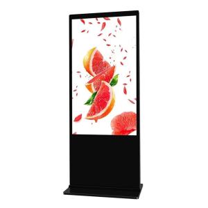 Quality Android/Windows Floor Standing Digital Signage 16.7M Display Colors With Audio Outputs wholesale
