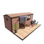 Modern Design Modular Steel Container House Prefabricated Flat Pack for Outdoor