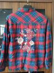 Ladies Plaid Shirts ,Ladies Casual Check Shirts
