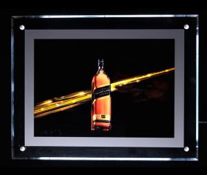 Quality 10mm indoor advertising colorful led acrylic light box wholesale