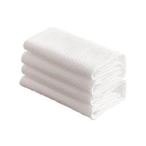 Quality OEM White Disposable Beauty Towels , Practical Disposable Guest Hand Towels wholesale