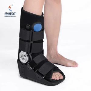 Quality Foot ankle brace in grey/black color ankle support brace automatic adjustable wholesale