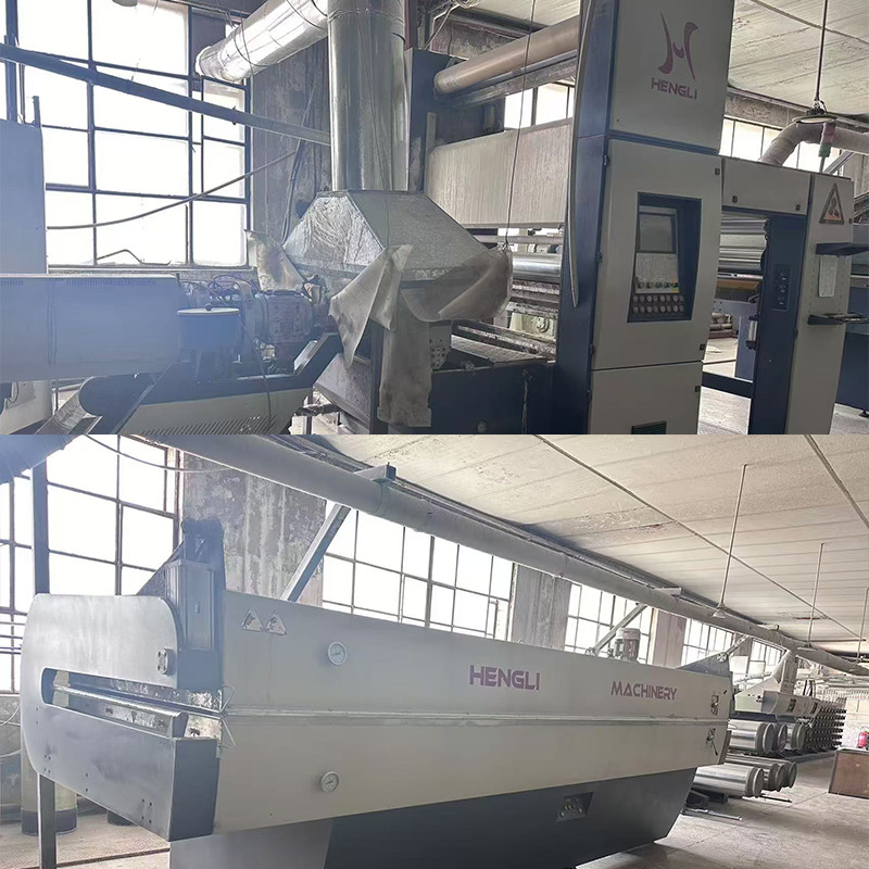 Second Hand Automatic Plastic Extrusion Machine PP PE Yarn Stretching Production Line