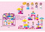72 Pcs Plastic DIY Building Blocks Educational Toys W / Train Numerals 4