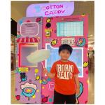 Touch Screen Commercial Vending Cotton Candy Machine With 25L Tank Capacity