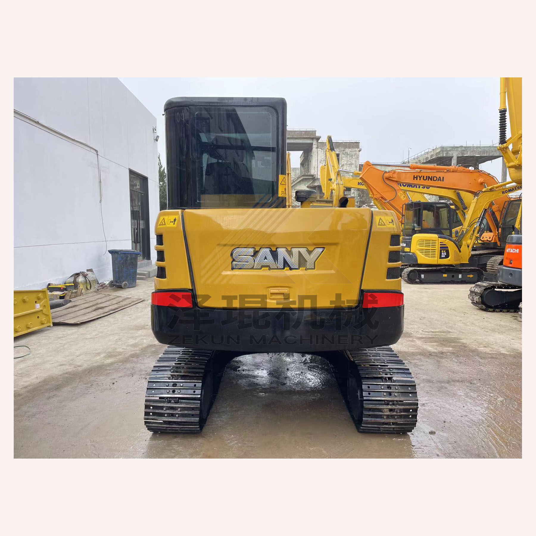 Sany SY60C Pro Crawler Hydraulic Excavator with Sany Engine and 0-2000 Working Hours