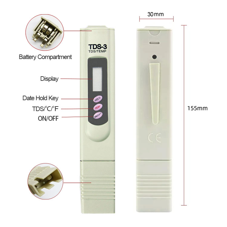 Digital TDS Meter for Aquarium Accurate Water Purity Measurement