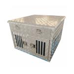 Custom Aluminum Dog Boxes For Pick Up Truck , Aluminum Hunting Dog Boxes