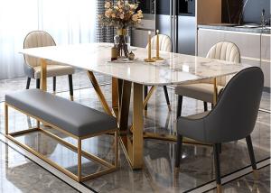 Quality ISO9001 Luxury Marble Dining Table wholesale