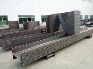 Quality Pre - Fabricated Warehouse Steel Frame With Steel Floor Decks Power Produce House wholesale