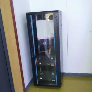 Quality 5U Metal Cabinet Rechargeable Power Station 48v 400ah Lifepo4 Lithium Ion Battery wholesale