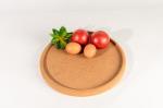 Factory Wholesale 11.75" Round Recycled Cork Tray for Fruit, Snacks or Coffee