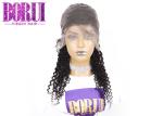 Deep Curly Full Lace Human Wigs Pre Pluked Brazilian Wig Baby Hair No Shedding