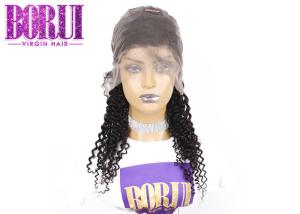 Quality Deep Curly Full Lace Human Wigs Pre Pluked Brazilian Wig Baby Hair No Shedding wholesale