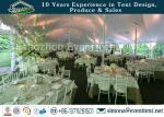 Luxury Interior Design Freeform Stretch Tent With Colorful PVC Fabric Cover