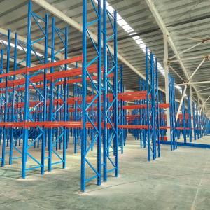 Quality Industrial Warehouse Storage Blue Warehouse Rack For Your Requirements wholesale