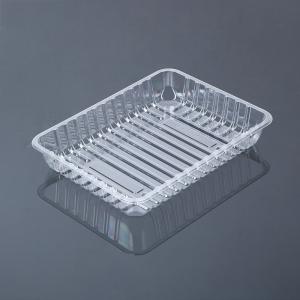 Quality Disposable Black PET Plastic Food and Meat Packaging Tray For Supermarket wholesale
