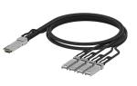 QSFP56-200G-DAC1M-B4 200G QSFP56 To 4x50G SFP56 Dac Breakout Cable Passive 1M