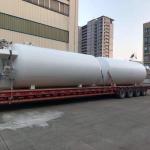 Horizontal 16MnDR Q235-B Liquid Co2 Cryogenic Storage Tank 2.2MPa