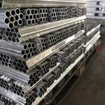 Extruded Seamless Aluminum Tubing 2024 5052 7075 Extruded Aluminum Tubing Round