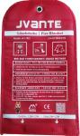 Glass Fiber Fire Blanket Extinguisher Heat Resistant Temperature