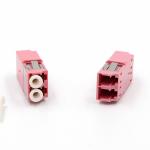 OEM ODM FTTH Adapter LC Upc Multimode Om4 Duplex Coupler
