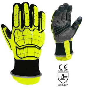 Quality 3X44EP AATCC grade 6 Technical Rescue Gloves Slash Resistant Gloves wholesale