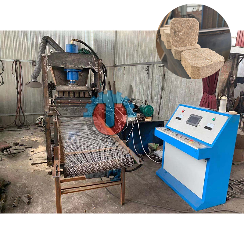 Wood Powder Block Making Machine for Clients' Requirement Easy to Operate and Durable