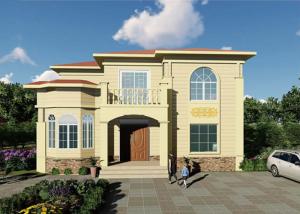 Quality Steel Frame Eps Sandwich Tile Duplex Prefab Home Kits Ultra Modern Prefab Homes wholesale
