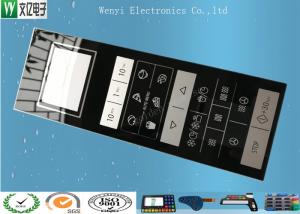 Quality Silkscreen Print Capacitive Membrane Switch Panel For Household Appliances wholesale