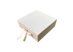 Fashionable Ribbon Tie Gift Box , Personalised Packaging Boxes Custom Logo