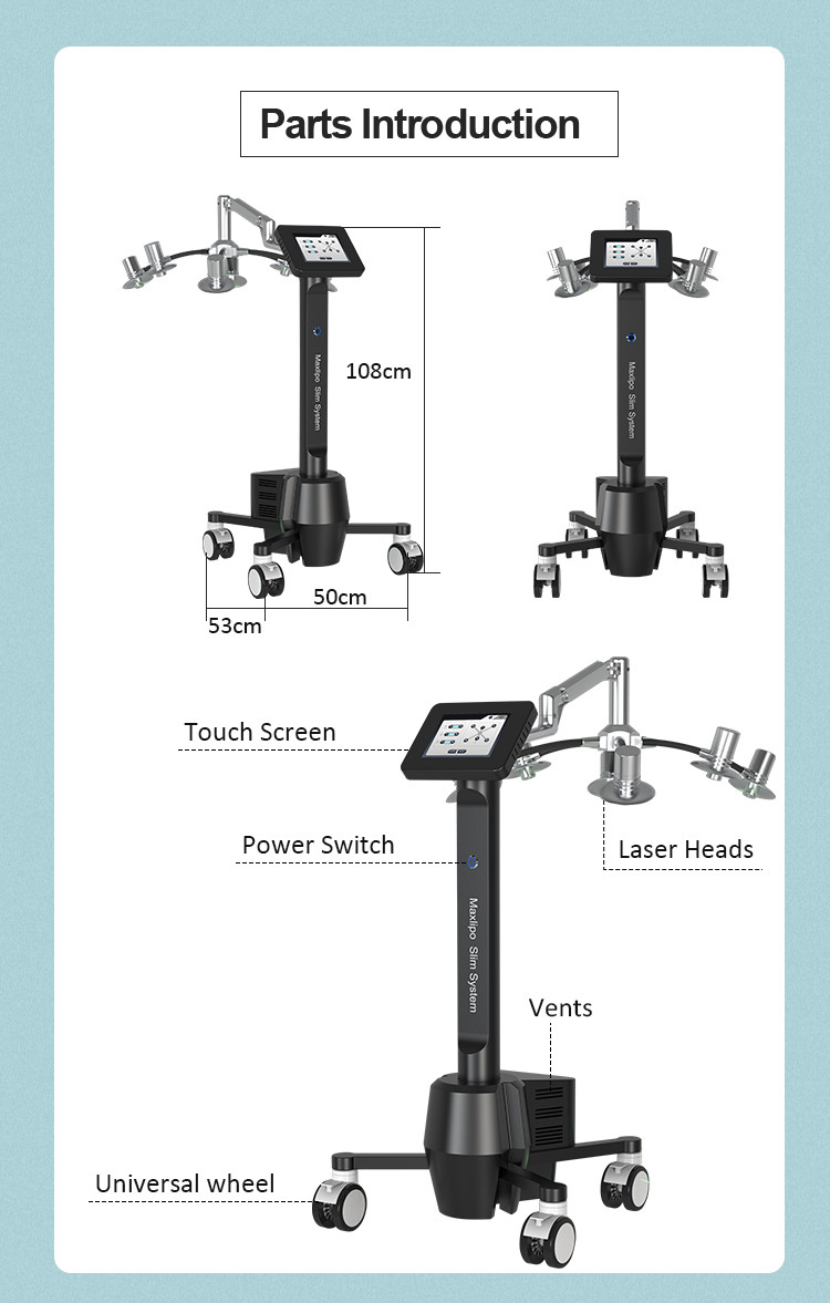 6D Laser Slimming Machine Non Invasive Pain Free Body Shaping Equipment
