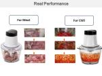 MC701 Glass Chopping Bawl Food Chopper Meat Mincer