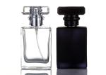 Rectangle 30ml Glass Cosmetic Bottles Perfume Spray Pacakging