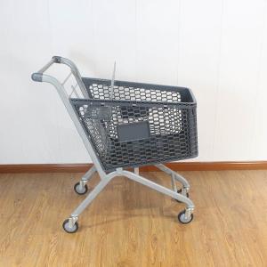 Quality 100L Professional Manufacturer Of European SGS Certification Plastic Shopping Carts wholesale