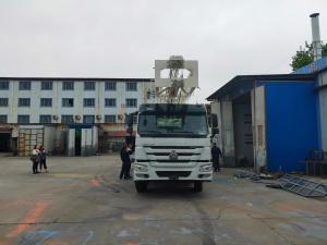 Quality Large Pile Drilling Machine , HOWO Chassis BZ300CA Hydraulic Rotary Deep Water Well Drilling Rig wholesale