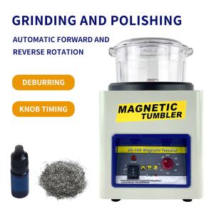 Quality JH185 600g Jewelry Tool Polishing Machine Magnetic Tumbler Polisher Jewellery wholesale