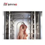 18.5kw Commercial Kitchen Cooking Equipment 10 Trays Steam Combi Oven With