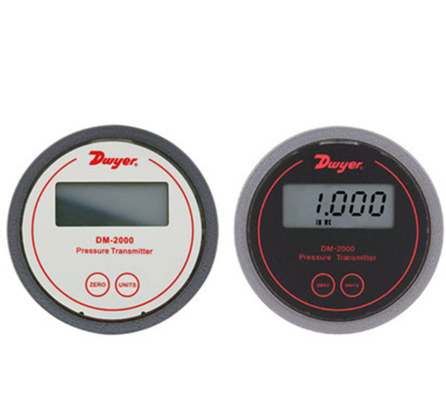 DM-2012-LCD Digital Pressure Gauge Accuracy 1% FS At 70 Fahrenheit Degree