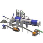 Paint Remover Aluminum Cans UBC Carbonization Decoating Furnace
