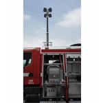 pneumatic telescopic mast light tower 7.6m pneumatic telescopic mast 4x1000W