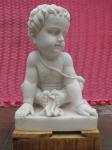 Child marble sculpture