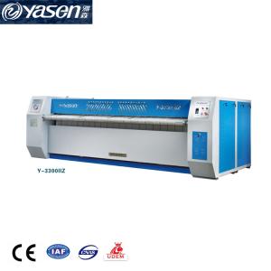 Quality Stainless Steel Industrial Textile Ironing Machine with Ironing Speed of 0-25m/min wholesale
