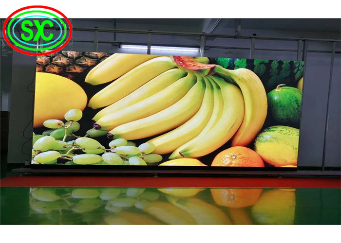Rgb SMD2727 1000cd/sqm Stage Indoor Led Screen 250W/m2