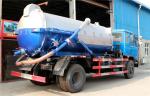 10000liters Sewage Cleaning Tank Truck for Urban Septic Sewage Suction Vehicle